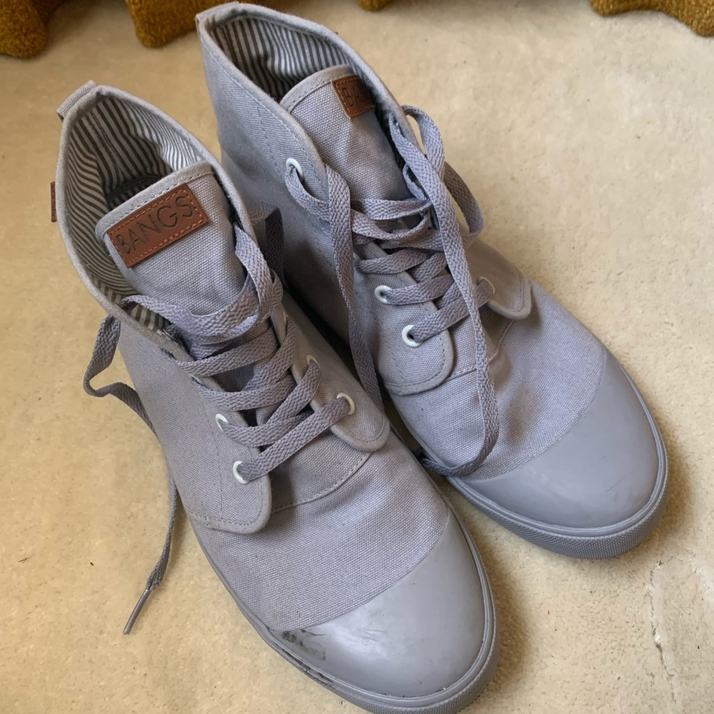 BANGS Grey High Top
